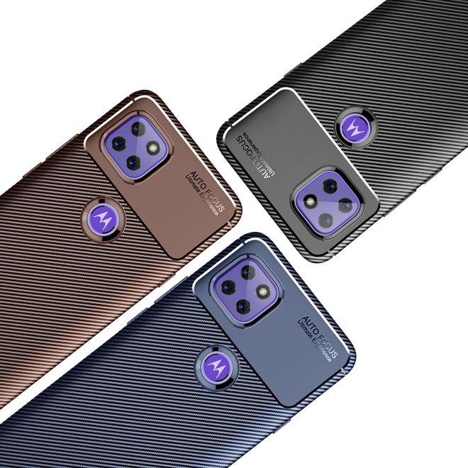 Actual product image MU Style Carbon Fiber TPU Softcase Series (Motorola Moto G 5G)