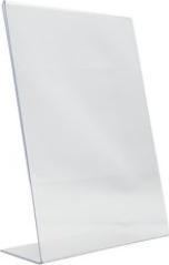 Image du produit Securit Présentoir de table Acrylic, DIN A4 vertical, en verre transparent (A4)