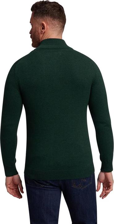 Actual product image Raging Bull Mens Classic Knitted Cashmere Blend Quarter Zip Jumper (XXL)
