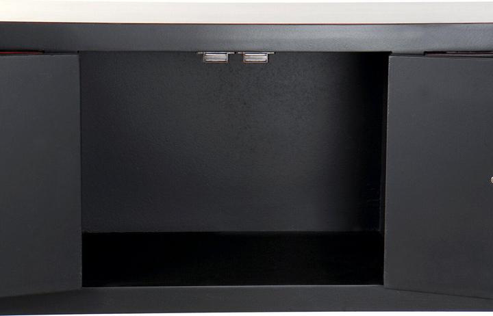 Actual product image DKD Home Decor Console Fir Black 95 x 24 x 79 cm MDF Wood