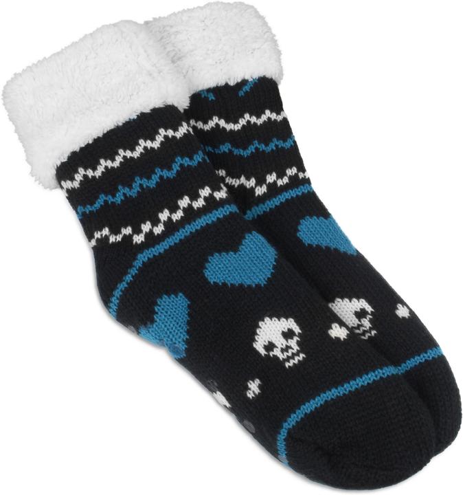 Image du produit Normani Chaussons tricotés avec ABS et motif norvégien (Une unité par pack, 40 - 44)