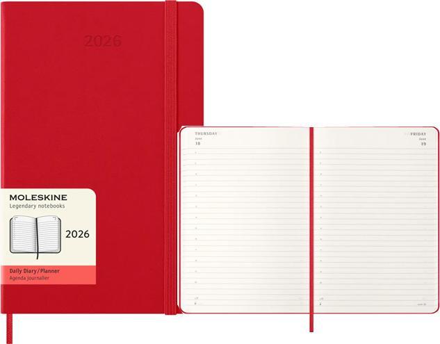 Produktbild Moleskine Tageskalender (A5, Englisch)
