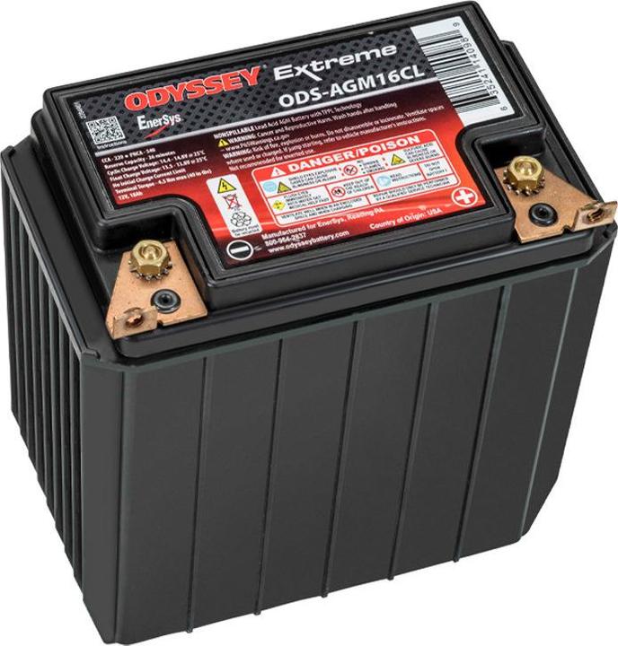 Actual product image EnerSys PC625 Odyssey Motorcycle Battery (12 V, 18 Ah, 265 A)