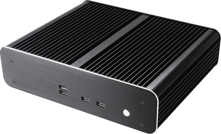 Produktbild Akasa Euler TX Plus Thin Mini-ITX Gehäuse, OEM - schwarz (Thin Mini ITX)
