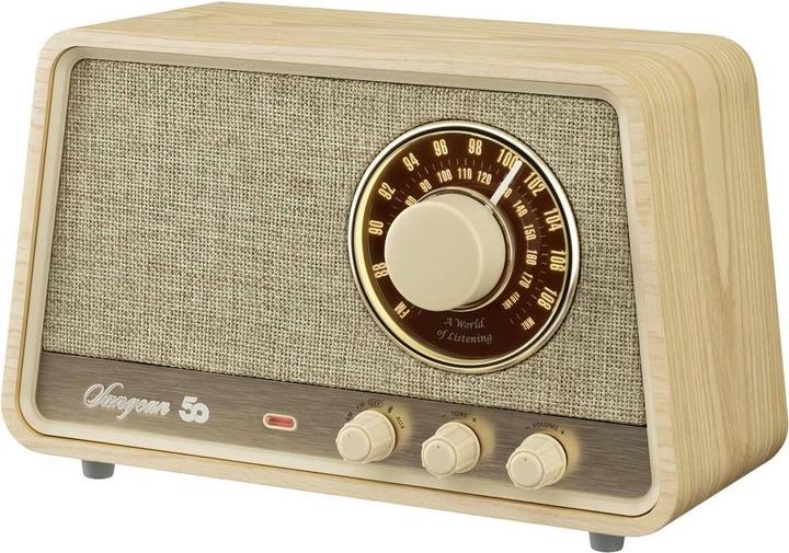 Produktbild Sangean Premium Wooden Cabinet WR-101 Tischradio AM, FM Bluetooth®, AUX, UKW Holz (hell) (UKW, AM, FM, Bluetooth)