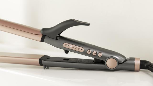 Actual product image Cecotec Ceramic Hair Straightener Bamba RitualCare 1000 2in1 Black/Pink (Straightening iron)