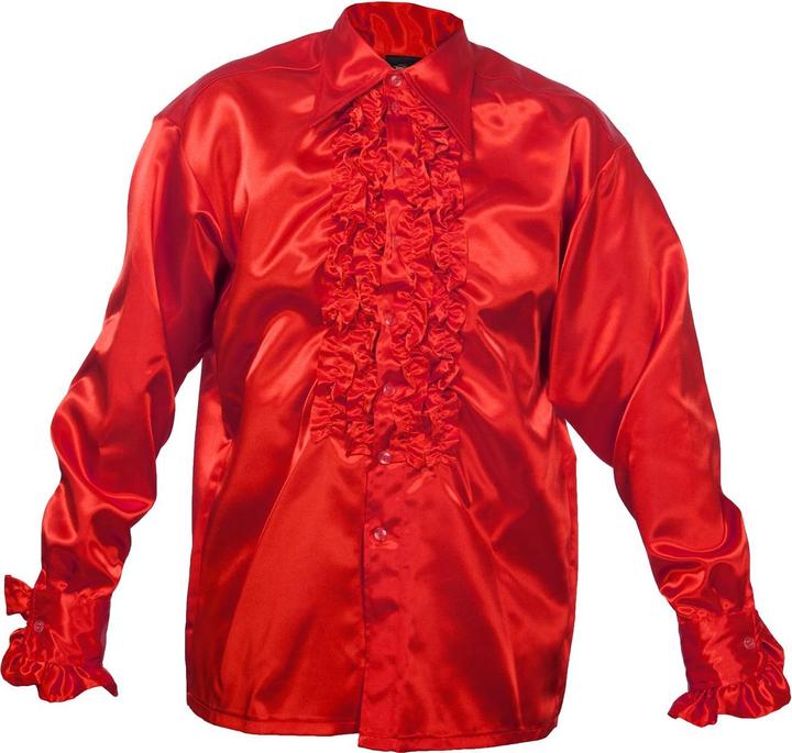 Produktbild Boland Party Shirt : Rüschenhemd Satin (XL)