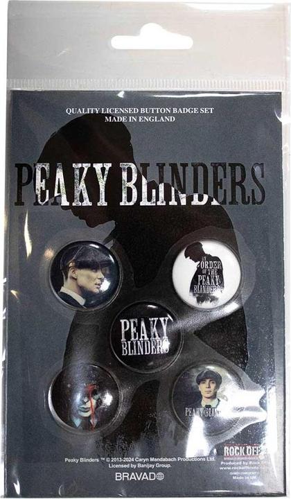 Actual product image Peaky Blinders By Order Of Badge (Pack of 5)