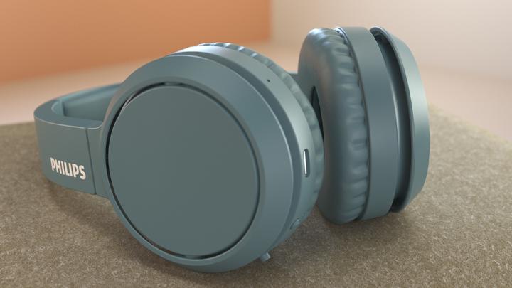 Image du produit Philips Écouteurs intra-auriculaires sans fil TAH4205BL/00 (pas de réduction du bruit, 29 h, Sans fil)