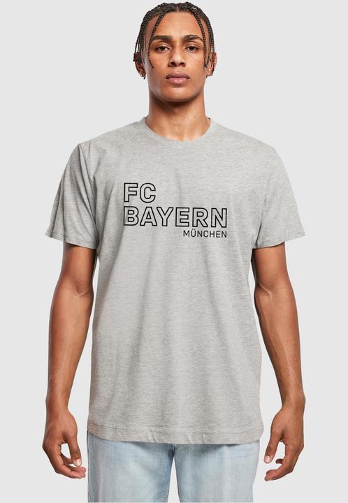 Produktbild FC Bayern München Logo Vertical T-Shirt Round Neck - 115207 (4XL)