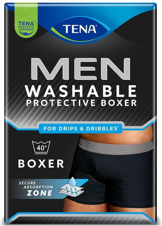 Actual product image Tena Men Washable Underwear black (1 x, Large)