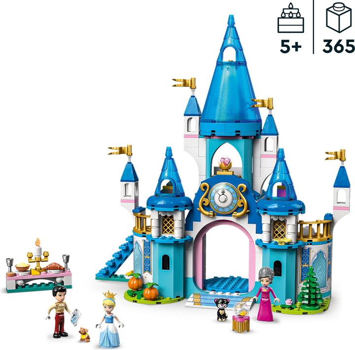 Produktbild LEGO Cinderellas Schloss (43206, LEGO Disney)