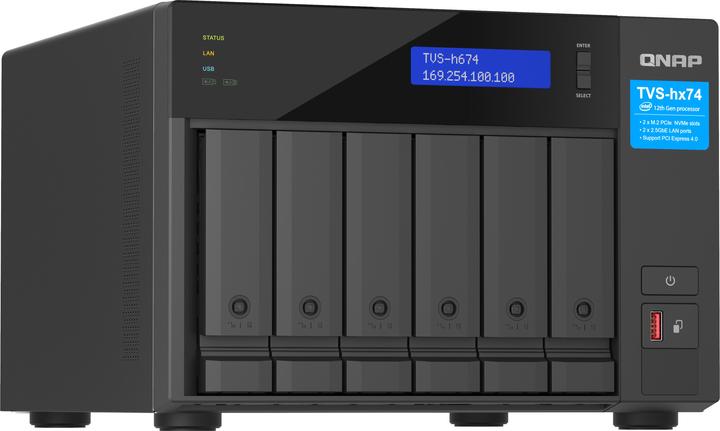 Actual product image QNAP TVS-h674-i3-16G (0 TB)