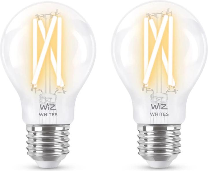 Image du produit WiZ Ampoule à incandescence (E27, 7 W, 806 lm, 2 x, E)