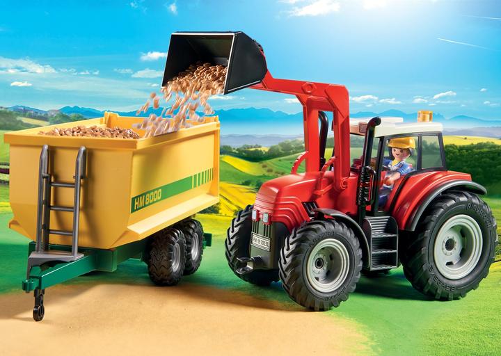 Produktbild Playmobil Riesentraktor mit Anhänger (70131, Playmobil Country)