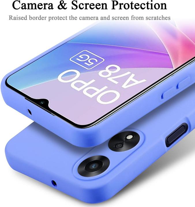 Immagine prodotto Cadorabo Custodia per OPPO A78 5G TPU con design in silicone a protezione dei liquidi (Oppo A78 5G)