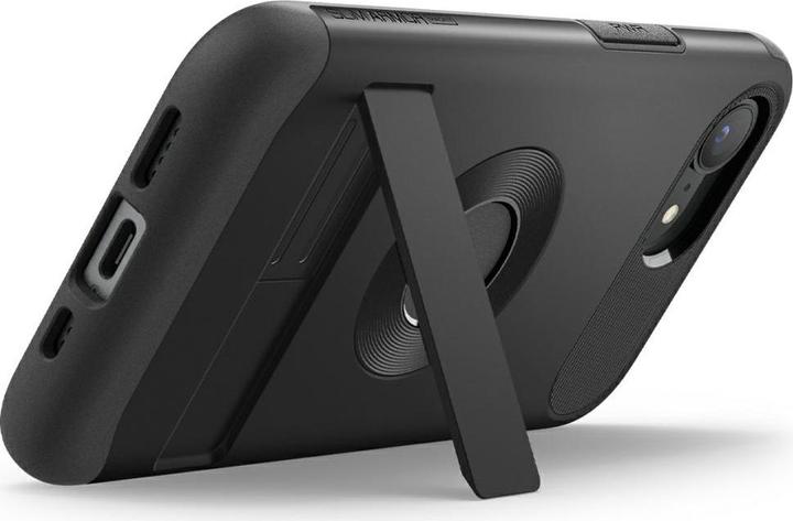 Actual product image Spigen Slim Armor MagSafe iPhone 16e Case - Black (Apple iPhone 16e)