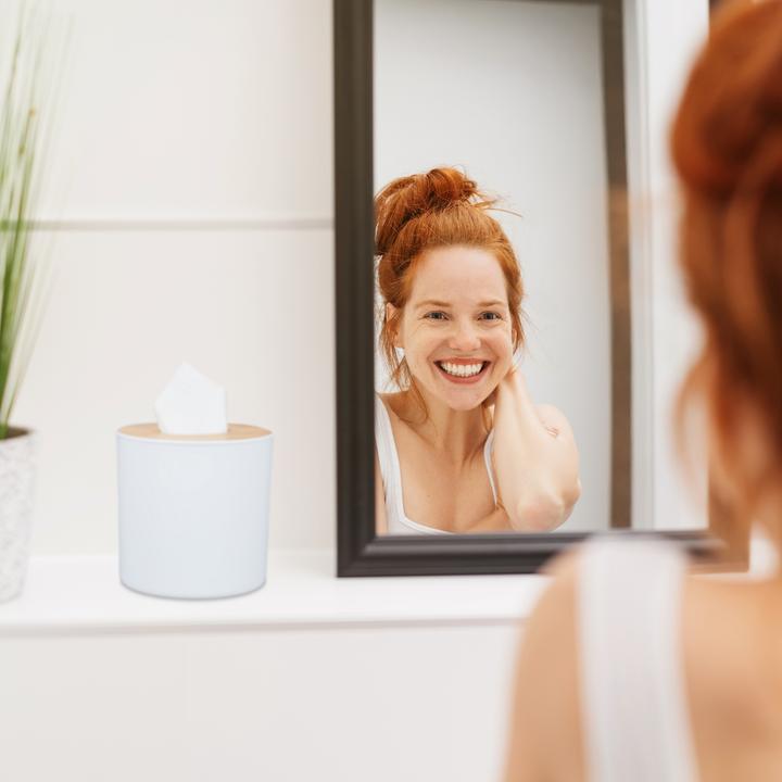 Image du produit Relaxdays Boîte de mouchoirs en papier cosmétique