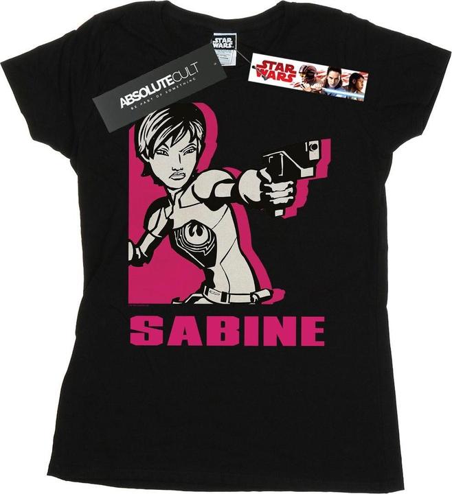 Immagine prodotto Star Wars Rebels Sabine Maglietta Donna (L)