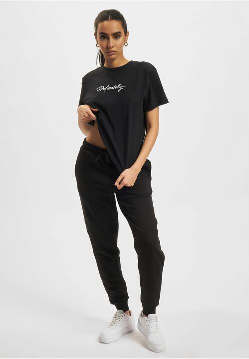 Actual product image DEF Handwriting Definitely Embroidery T-Shirt - 82203 (XS)
