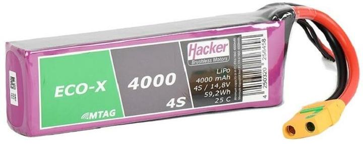 Hacker LiPo Pack TF ECO-X 3800mAh 4S MTAG (14.80 V, 3800 mAh)
