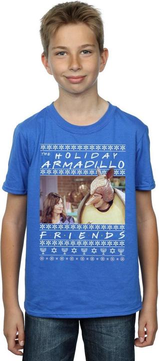 Actual product image Friends Boys Fair Isle Holiday Armadillo T-Shirt (152, 158)