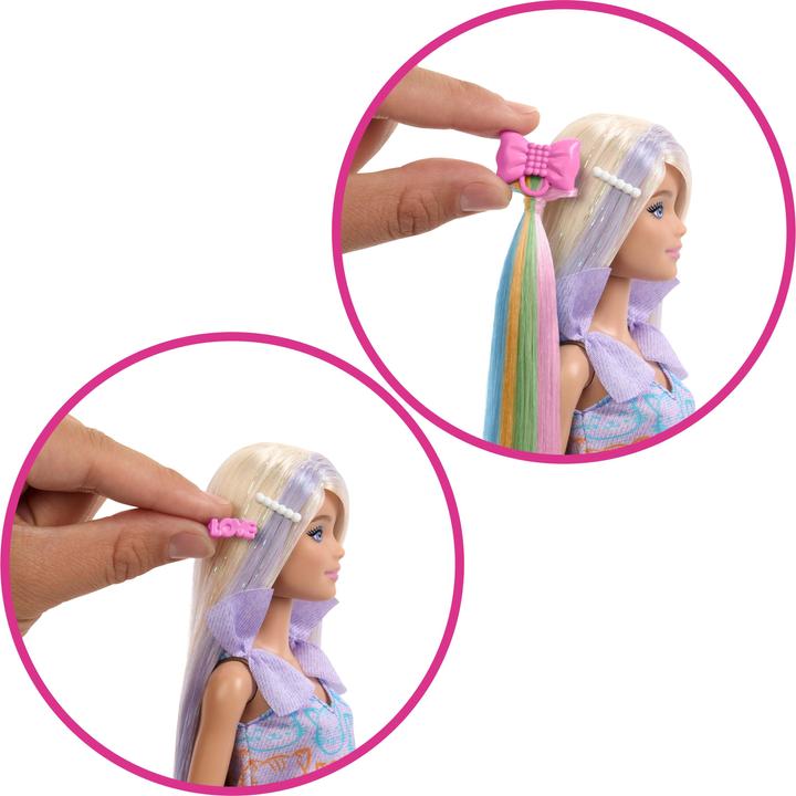 Actual product image Barbie hair play doll blonde