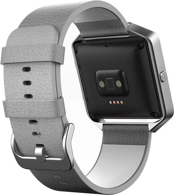 Actual product image Fitbit Blaze leather bracelet with frame (Genuine leather, Blaze)