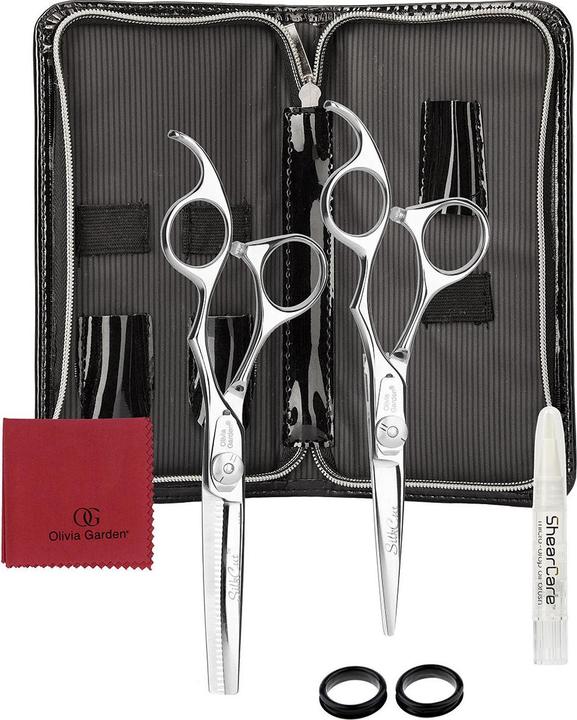 Olivia Garden 2er Set SilkCut 5,75' + Effilier (14,5 cm) EUR (14.61 cm)