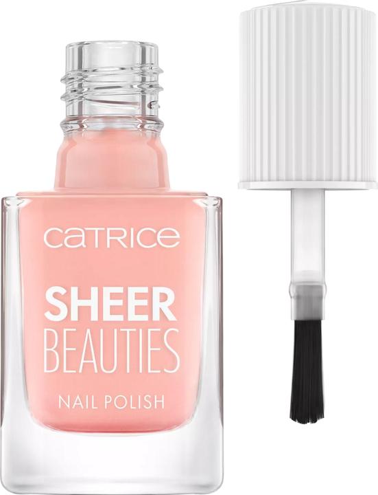 Actual product image Catrice Sheer Beauties Nail Polish (050 Peach For The Stars, Colour paint)