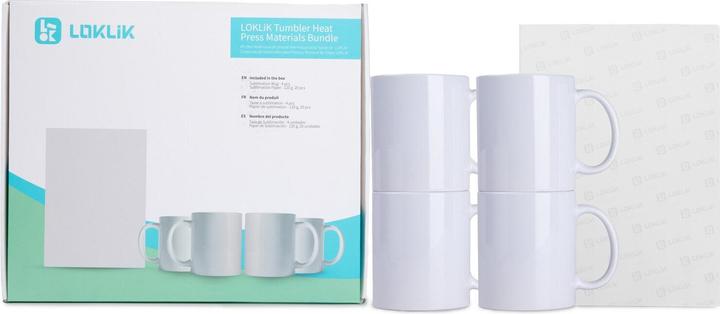 Image du produit Loklik Starter Pack for Tumbler Heat Press (Accessoire)