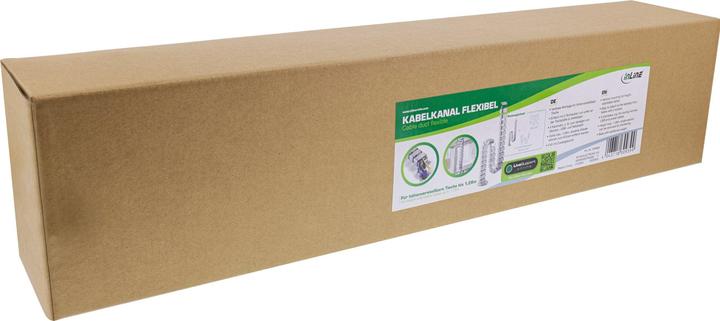 Image du produit InLine Chemin de câbles flexible pour les tables réglables en hauteur (Conduit, 128 cm)