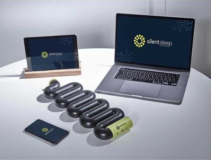 Actual product image Silent Sleep Training Solution against sleep apnea