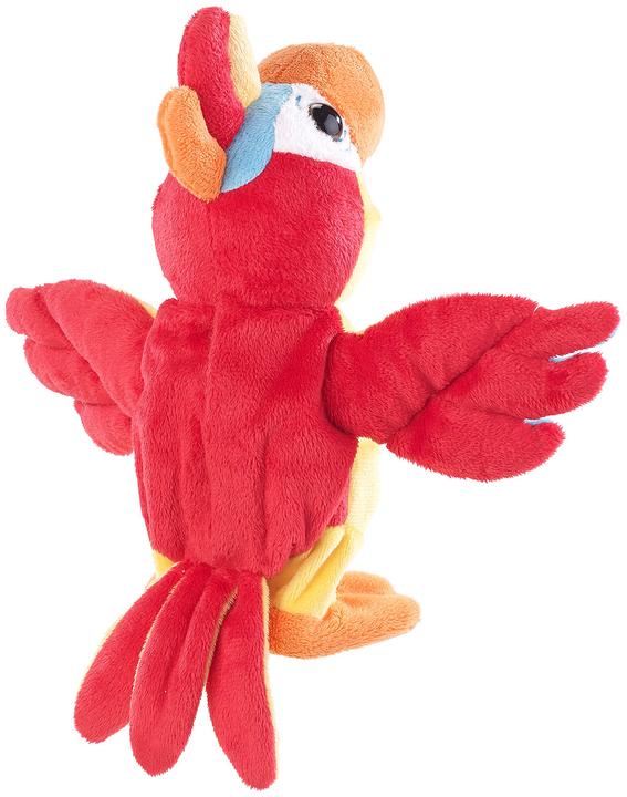 Produktbild Playtastic 2er-Set sprechende Plüsch-Papageien mit Mikrofon, sprechen nach, 22 cm (25 cm)