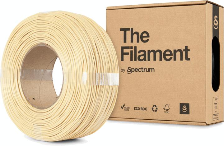 Actual product image The Filament ReFill PLA HS 1.75mm GRID BEIGE 1kg (PLA, 1.75 mm, Beige)