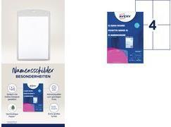 Actual product image Avery Large name badge pockets