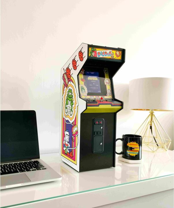 Actual product image Numskull Quarter Scale Arcade Cabinet - Dig Dug