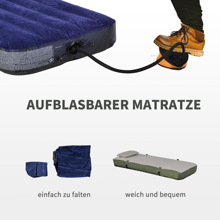 Actual product image Outsunny Camping bed 4 in 1 set