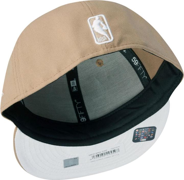 Actual product image New Era 59Fifty Fitted Cap - Chicago Bulls camel beige (7 1/4)
