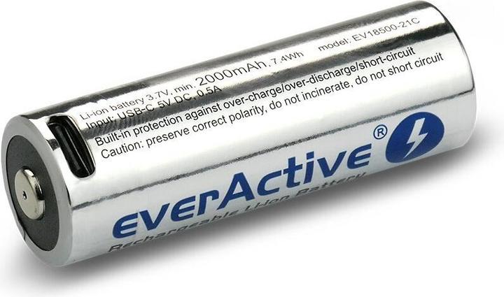 Actual product image Everactive 18500 Li-Ion (1 pcs., 18500, 2100 mAh)