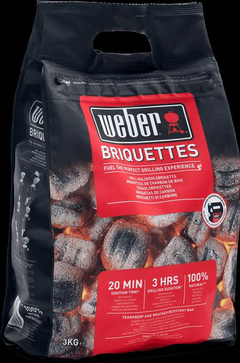 Actual product image Weber Briquette (3 kg)