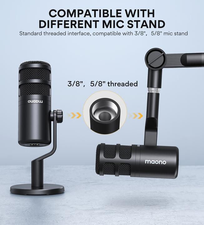 Productafbeelding Maono PD100 XLR microfoon
