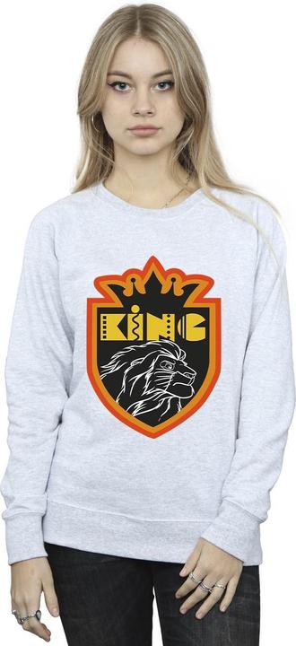 Actual product image Disney Womens/Ladies The Lion King Crest Sweatshirt (L)
