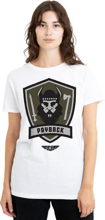Actual product image Top Gun Unisex Adult Payback Logo T-Shirt (S)