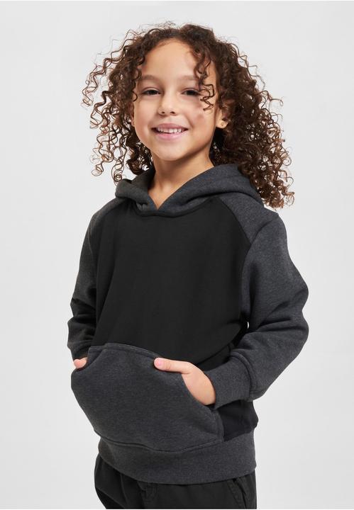Produktbild Urban Classics Boys 2-Tone Fake Raglan Hoody (110)