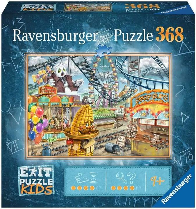 Produktbild Ravensburger RAV12926 - EXIT Puzzle Kids: Im Freizeitpark, 368 Teile (DE-Ausgabe) (368 Teile)