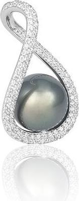 Produktbild Breuning ANHÄNGER - TAHITI-Z.-PERLE/Brill. 0,875 Ct. H/si (585, - Gold)
