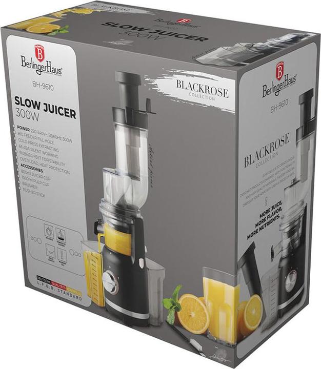 Actual product image BerlingerHaus Slow Juicer - Entsafter, 300 W