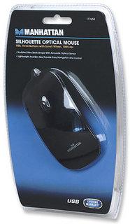 Produktbild Manhattan Optische Slim Mouse (Kabelgebunden)