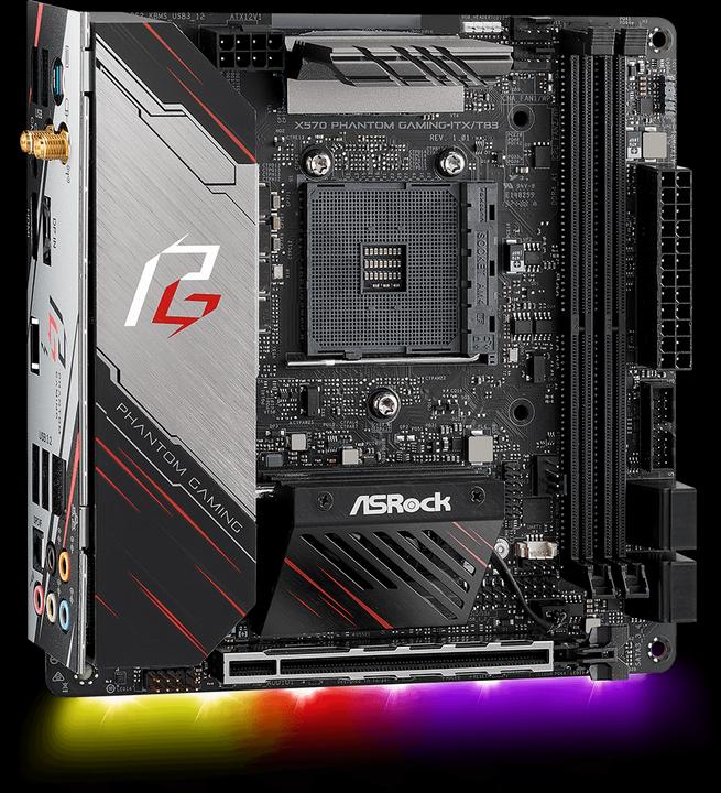 AsRock X570 Phantom Gaming-ITX/TB3 (AM4, AMD X570, Mini-ITX)